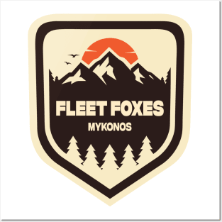 Fleet Foxes Mykonos Posters and Art